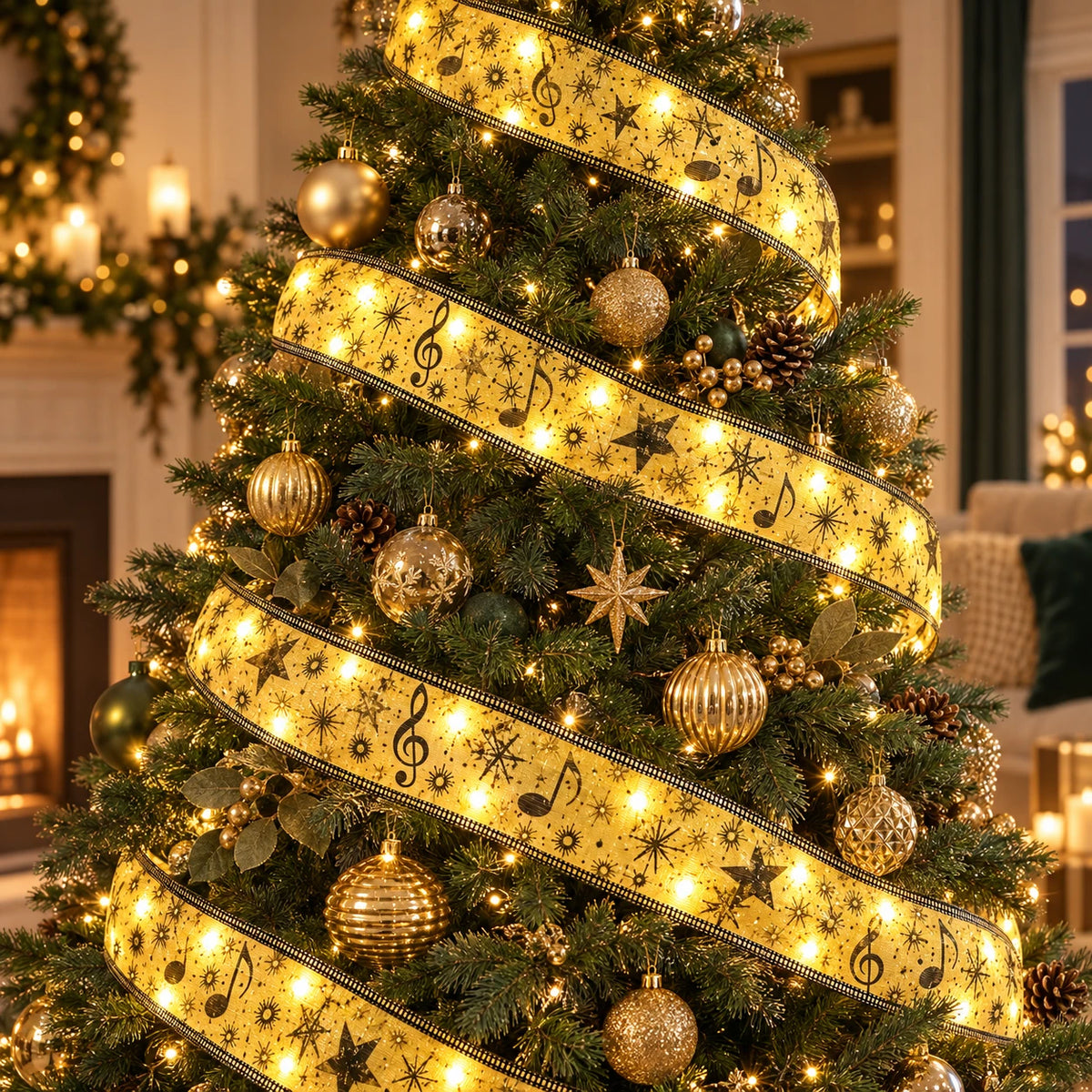 LED Christmas Tree Ribbon Lights – Avelur & Co