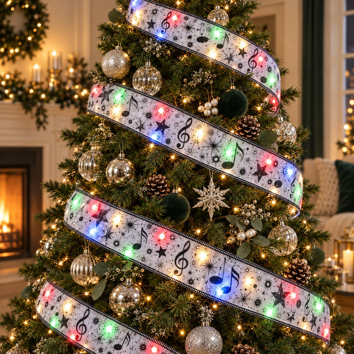 LED Christmas Tree Ribbon Lights – Avelur & Co